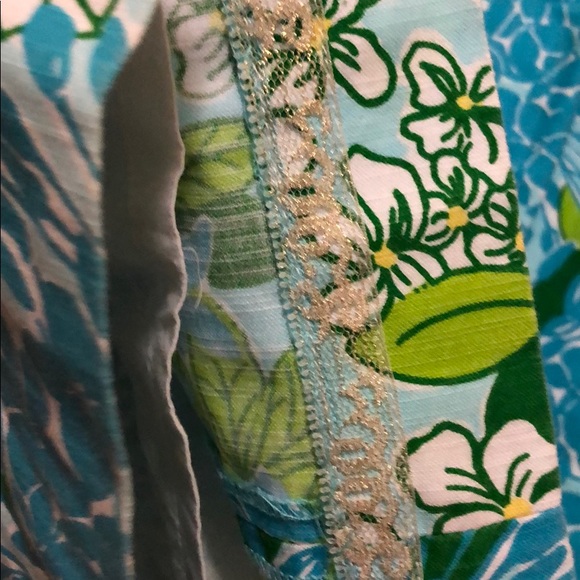 Lilly pulitzer shift in blue and white - Picture 3 of 5